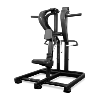 Горизонтальная тяга BRONZE GYM PL-1702, черный