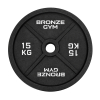 Диск олимпийский BRONZE GYM чугунный 15 кг