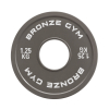 Диск калиброванный BRONZE GYM для пауэрлифтинга серый 1,25 кг