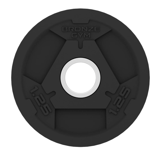 Диск олимпийский BRONZE GYM обрезиненный 1,25 кг