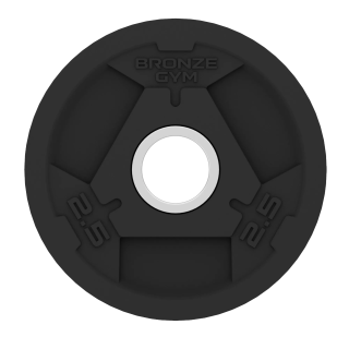 Диск олимпийский BRONZE GYM обрезиненный 2,5 кг
