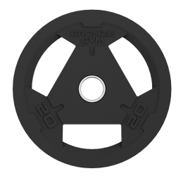 Диск олимпийский BRONZE GYM обрезиненный 20 кг