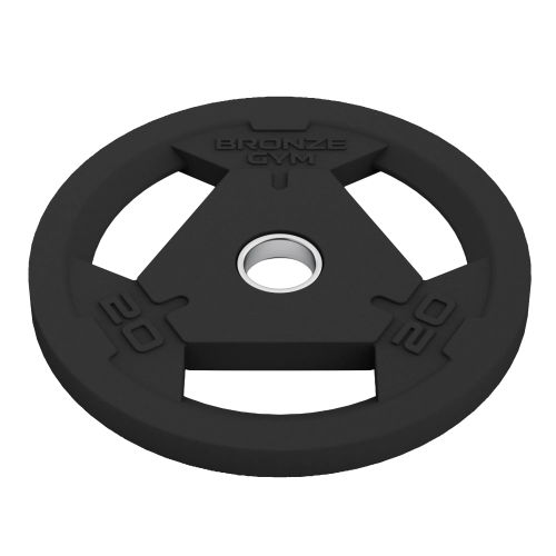 Диск олимпийский BRONZE GYM обрезиненный 20 кг
