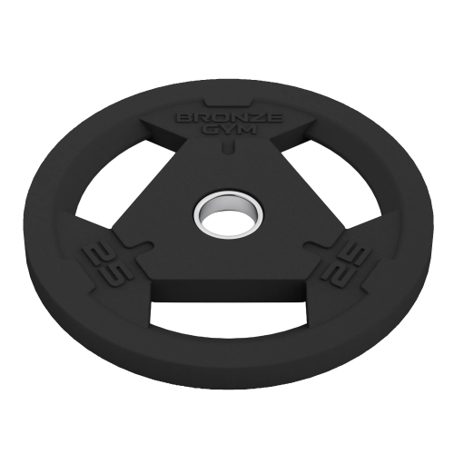 Диск олимпийский BRONZE GYM обрезиненный 25 кг