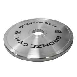 Диск олимпийский BRONZE GYM стальной 10 кг
