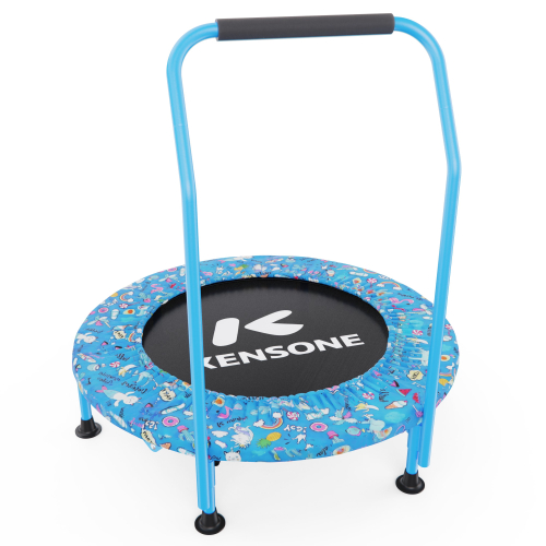 Детский батут DFC KENSONE 36" BSD-KT-U bar-Blue с поручнем