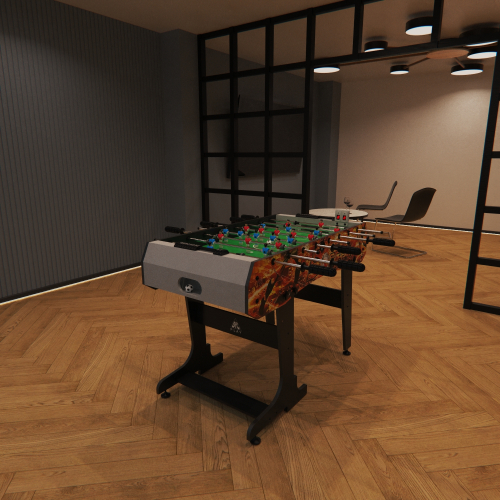 Игровой стол - футбол DFC Barcelona2 121 х 61 см, складной