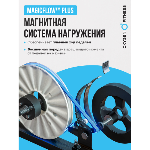 Эллиптический тренажер домашний OXYGEN FITNESS CASCADE M