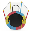 Батут каркасный DFC цветной 137 см с защитной сеткой