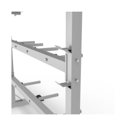 Стойка для хранения дисков 25/26 мм, грифов и гантелей DFC D100053