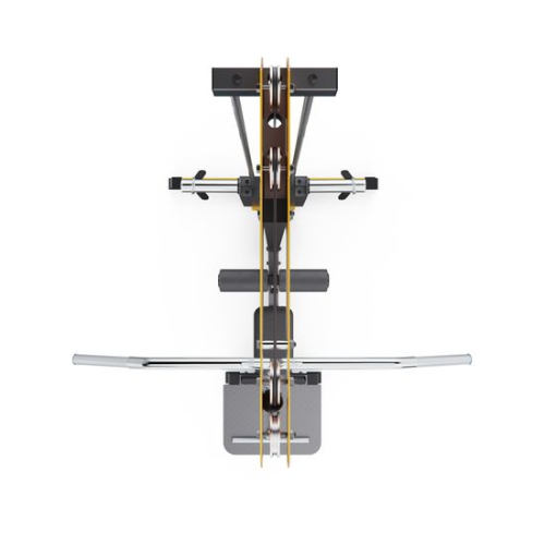 Тренажер тяга сверху/снизу STONERISE D2017H, свободные веса, стек 80 кг