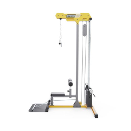 Тренажер тяга сверху/снизу STONERISE D2017H, свободные веса, стек 80 кг