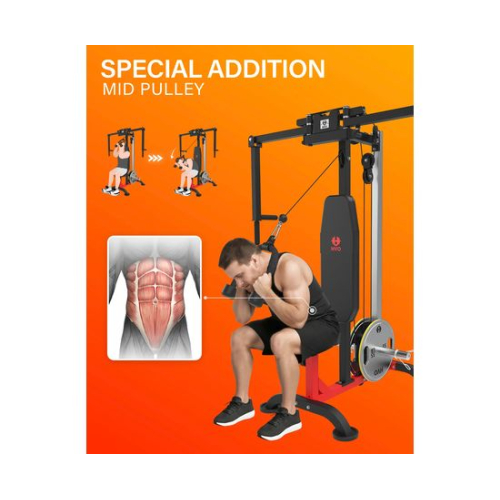 Тренажер сведение/разведение рук, верхняя тяга DFC D2042A