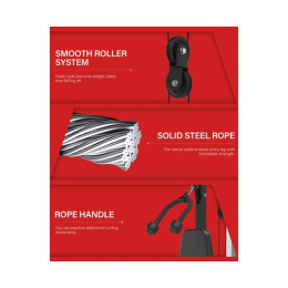 Тренажер сведение/разведение рук, верхняя тяга DFC D2042A