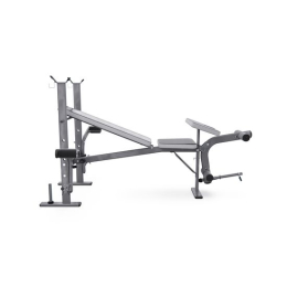 Скамья со стойками под штангу DFC D703 PRO с партой для бицепса