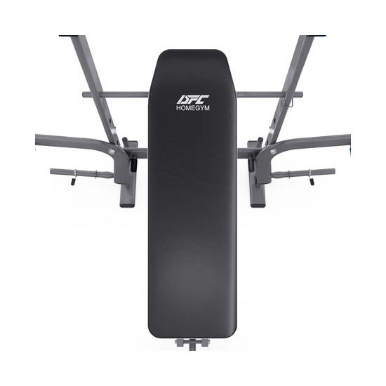 Скамья со стойками под штангу DFC D703 PRO с партой для бицепса