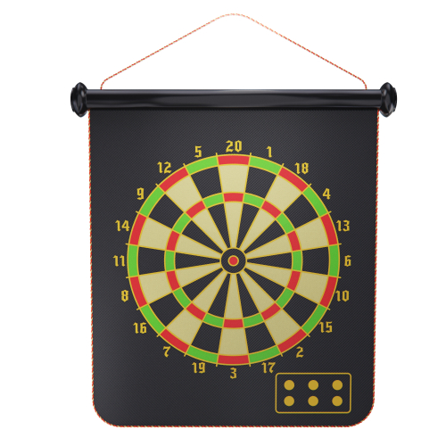 Дартс DFC магнитный двусторонний, 6 дротиков