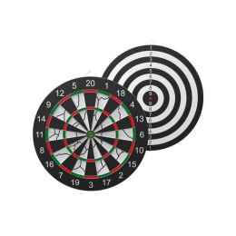 Дартс DFC PRINT двусторонний 45 см, 6 дротиков