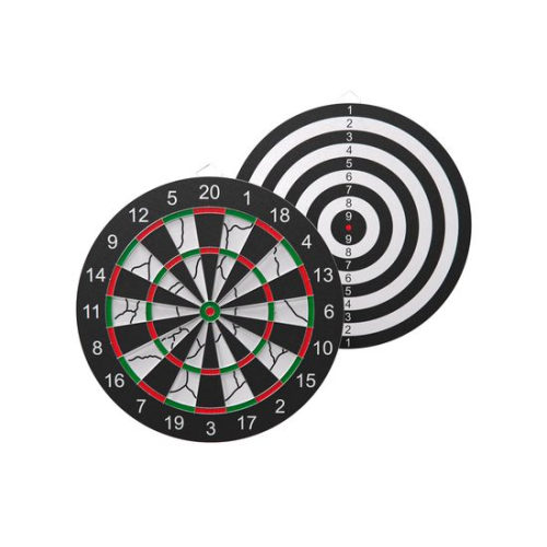 Дартс DFC PRINT двусторонний 45 см, 6 дротиков