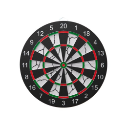 Дартс DFC PRINT двусторонний 45 см, 6 дротиков