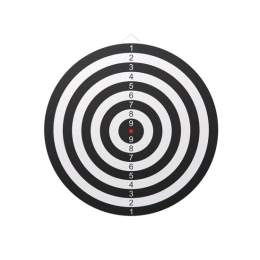 Дартс DFC PRINT двусторонний 45 см, 6 дротиков