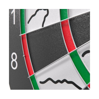 Дартс DFC PRINT двусторонний 45 см, 6 дротиков