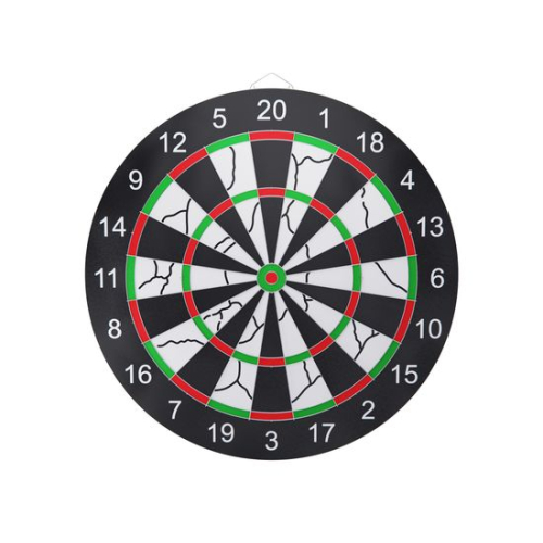 Дартс DFC двусторонний 40,3 см, 6 дротиков