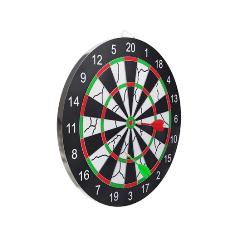 Дартс DFC двусторонний 40,3 см, 6 дротиков