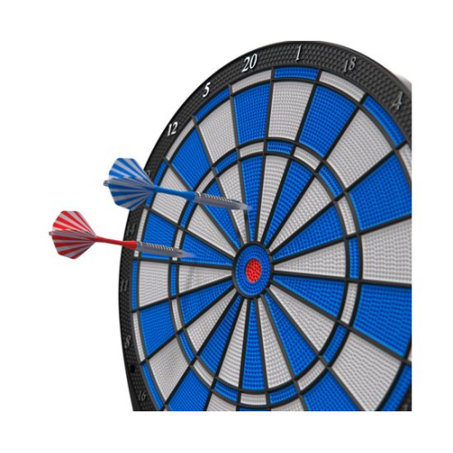 Электронный дартс DFC BLUEBOARD, 6 дротиков