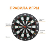 Дартс DFC BASEBOARD, 6 дротиков