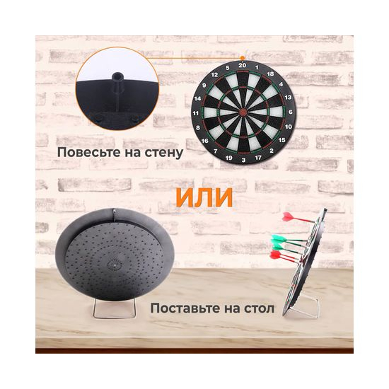 Дартс DFC BASEBOARD, 6 дротиков
