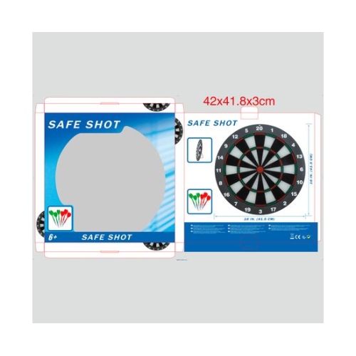 Дартс DFC BASEBOARD, 6 дротиков