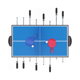 Игровой стол - трансформер DFC 48" 3 в 1 DT-T-2105