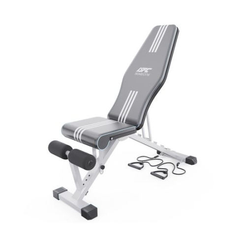 Скамья силовая универсальная DFC с эспандерами DT029