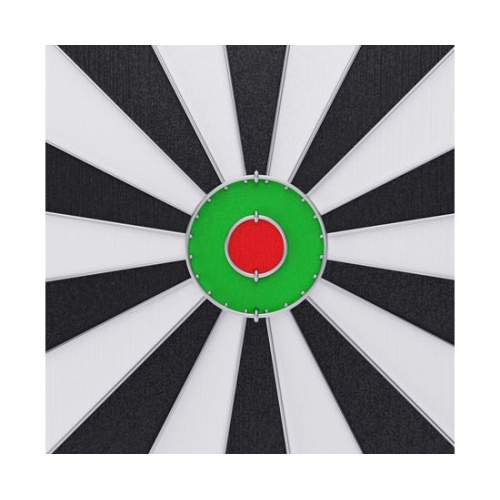 Дартс DFC двусторонний 45 см, 6 дротиков