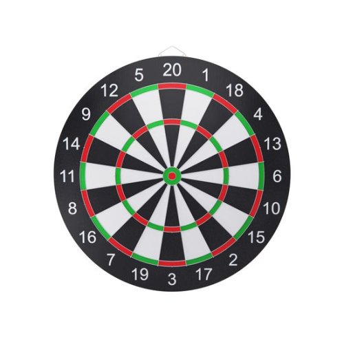 Дартс DFC двусторонний 43 см, 6 дротиков