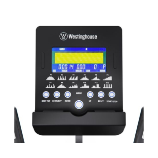 Электромагнитный эллиптический тренажёр DFC Westinghouse 13Y, черный, с изменяемым углом наклона