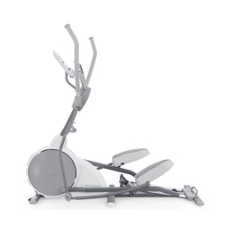 Электромагнитный эллиптический тренажер DFC Westinghouse 13Y, белый, с изменяемым углом наклона