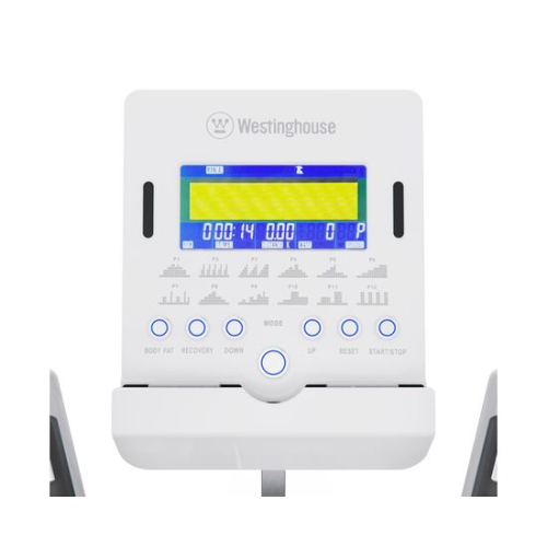 Электромагнитный эллиптический тренажер DFC Westinghouse 13Y, белый, с изменяемым углом наклона