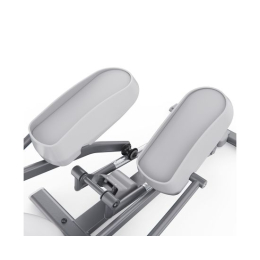 Электромагнитный эллиптический тренажер DFC Westinghouse 13Y, белый, с изменяемым углом наклона