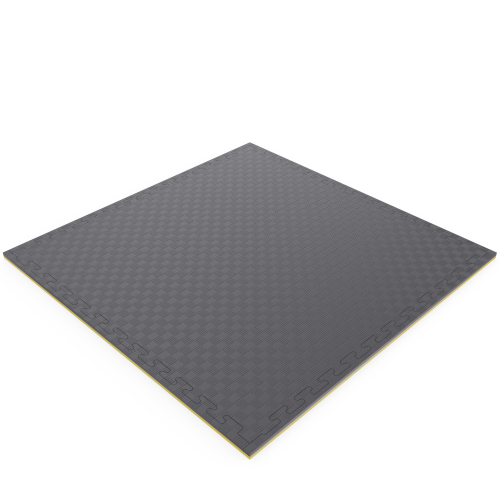 Будо-мат EVA DFC 100 x 100 см, 20 мм, цвет желто-графитовый
