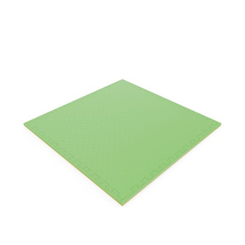 Будо-мат EVA DFC 100 x 100 см, 20 мм, цвет желто-зеленый