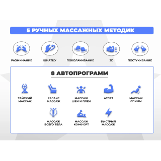 Массажное кресло FUJIMO 氣 DISCOVERY Business Edition Серый