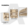 Просторное массажное кресло FUJIMO 氣 DISCOVERY 3D XL Коричневый