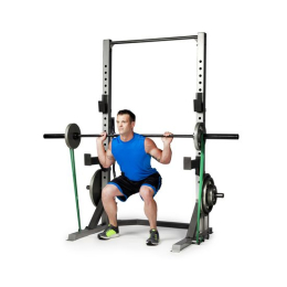 Силовая стойка для приседаний со штангой DFC CAP , серая