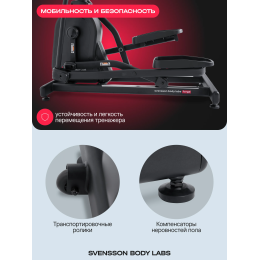 Эллиптический тренажер домашний SVENSSON BODY LABS FORGE