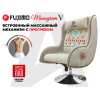Дизайнерское кресло FUJIMO Monogram Sand Beige