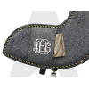 Дизайнерское кресло FUJIMO Monogram Silver Steel