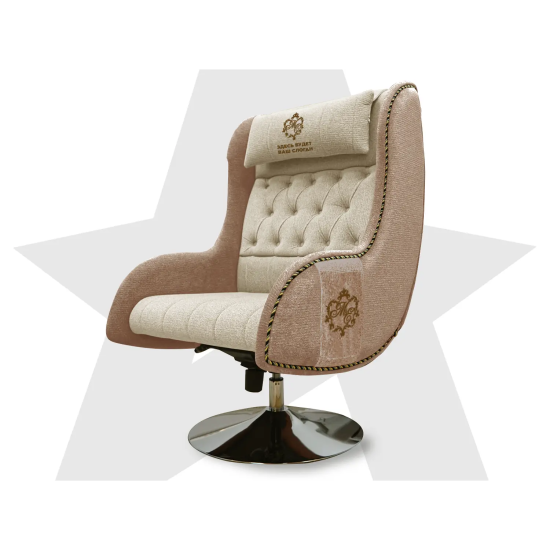 Дизайнерское кресло FUJIMO Monogram Sugar Skin