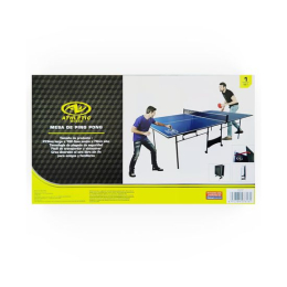 Теннисный стол DFC ATHLETIC, размер по стандарту ITTF 274 x 152, с сеткой, складной